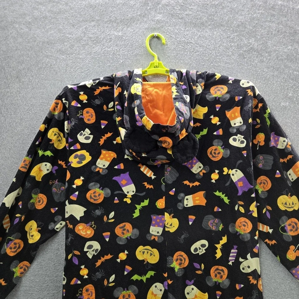 Disney Parks Men Sleepwear 2XL Black Jumpsuit Graphic Halloween 2021 Pajama